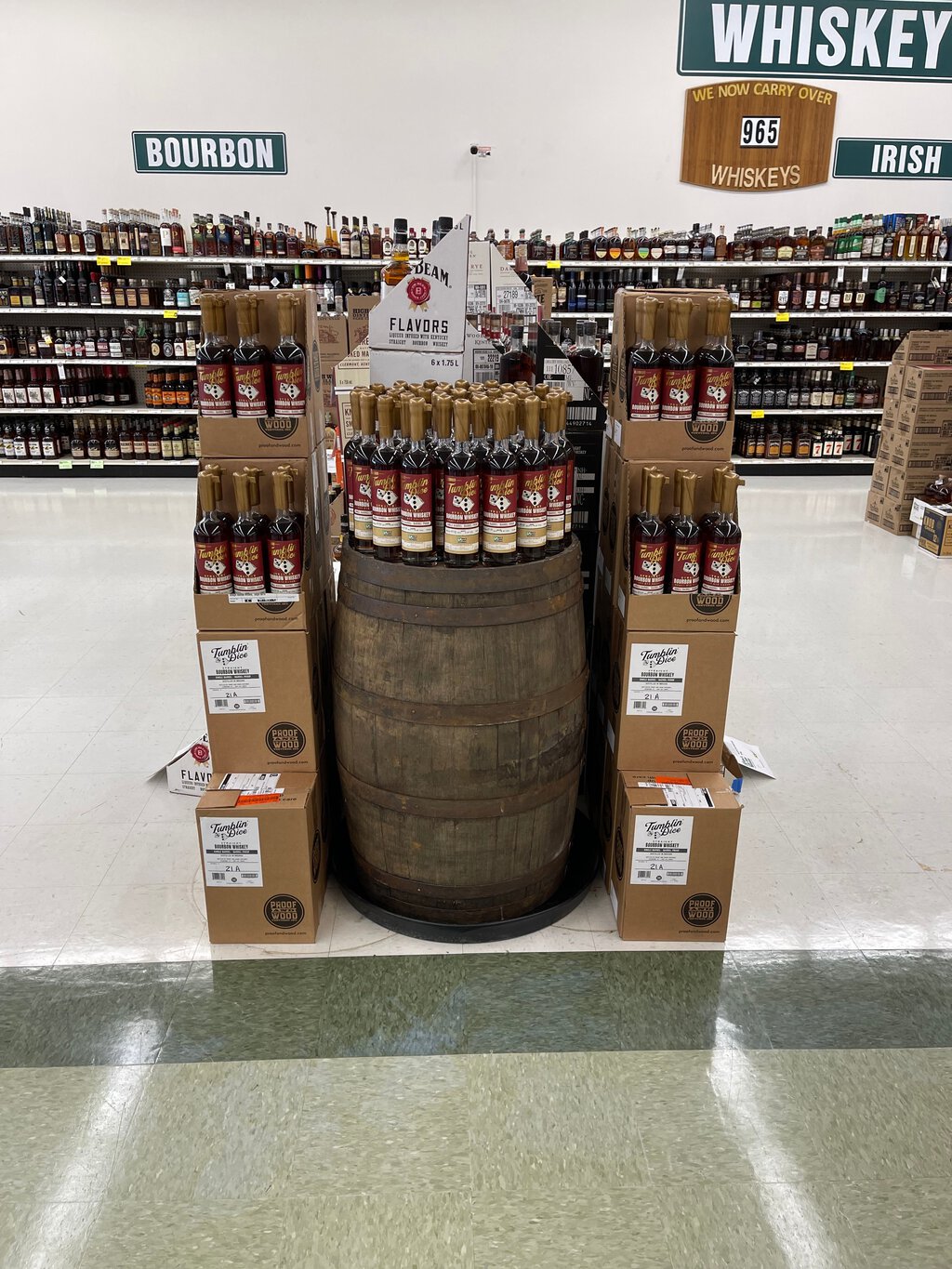 Spirit Saturday Tumblin' Dice Single Barrel Bourbon Review Exit 9